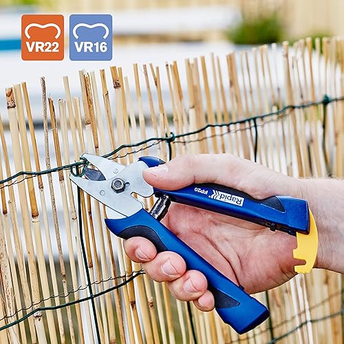Rapid Zaunzange FP222 zur Befestigung von Spanndrähten und Zäunen, integriertes Magazin für VR22 Zaun-Ringklammern - Cheap-Us