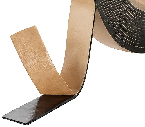 Poppstar doppelseitiges Butyl Klebeband (5m x 20mm x 1,6mm) Dichtband selbstklebend schwarz - Cheap-Us