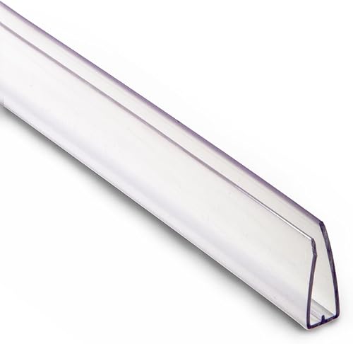 MacGreen U-Profil U-Schiene Abschlussprofil für 6 mm Stegplatten, 61,0 cm lang (25 Stück) - Cheap-Us