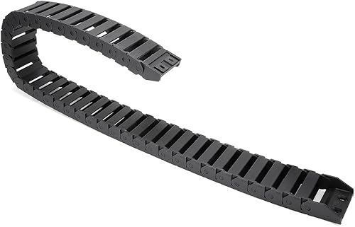 sourcing map R28 15mmx 40mm Schwarz Kunststoffkabel Schleppkette Drahtträger 1M Länge für CNC DE de - Cheap-Us