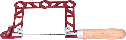 Laubsäge, Laubsäge für Holzarbeiter, U-Form, Holzgriff, Laubsäge für Holzbearbeitung, Schmuckherstellung(5in) - Cheap-Us