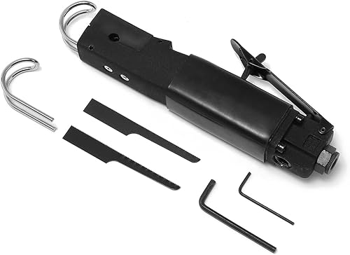 Druckluft Karosseriesäge mit 2 Sägeblätter，Mini Druckluft Stichsäge mit bis zu 10.000 Hüben/min Druckluftsäge Werkzeug fuer Pneumatisch - Cheap-Us