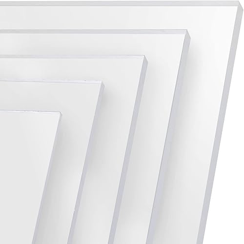 FRAMO Acrylglas 40 x 50 cm (400 x 500 mm - 3 mm) Zuschnitt nach Maß | Stärke/Größe wählbar | Ersatzglas | Platte | Scheibe | Transparent - Cheap-Us