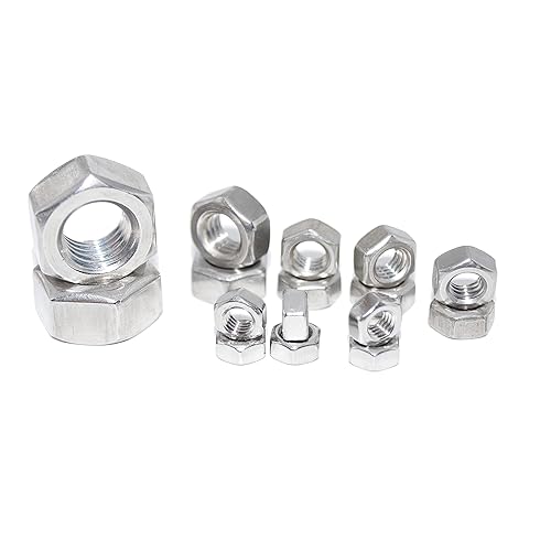 Kronenmuttern M6 25 Stück niedrige Form DIN 937 A2 Edelstahl Muttern V2A Sechskant-Mutter - Cheap-Us
