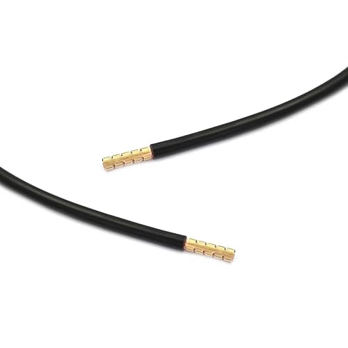 WITTKOWARE 10mm² Zählerschrank/Elektroverteilung Verdrahtungssatz mit Aderendhülsen anschlussfertig gecrimpt (maschinelle Profipressung), Kabellängen 67cm (3x braun) & 106cm (blau) - Cheap-Us