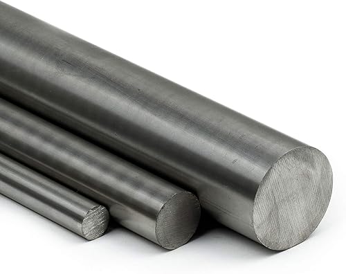 Edelstahl Rundstab VA V2A 1.4301 blank h9 Ø 10 mm | L: 1000mm (100cm) Zuschnitt - Cheap-Us