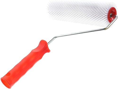 ULTECHNOVO Stachelwalzenboden Selbstnivellierende Walze Estrich Stachelwalze Tapetennahtwalze für Griff Latex Bodennivellierung 9 Zoll - Cheap-Us