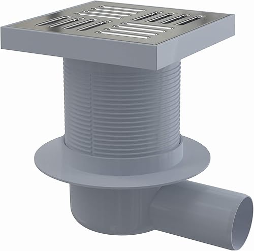 Bodenablauf 150x50 Horizontal Edelstahl Dusche Badewannenablauf - Cheap-Us