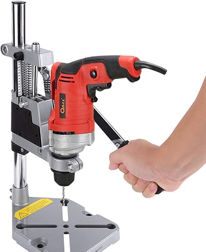 Bohrständer für Bohrmaschine, Handbohrständer Tischpresseständer für DIY Werkzeug Bohrständer Halterung Tisch mit Schraubstock Verstellbarer Bohrmaschinenständer für Bohrmaschinen - Cheap-Us