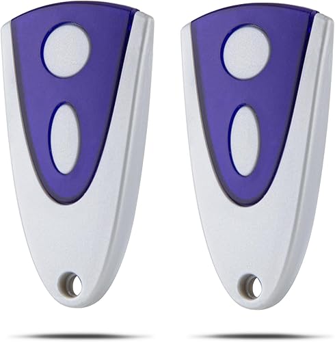 pepape 2 Stück Garagenöffner-Funksender Ersatz für Novoferm Novotron 502/504/512/514, Kompatibel mit Novoferm 433,92MHz Handsender - Cheap-Us