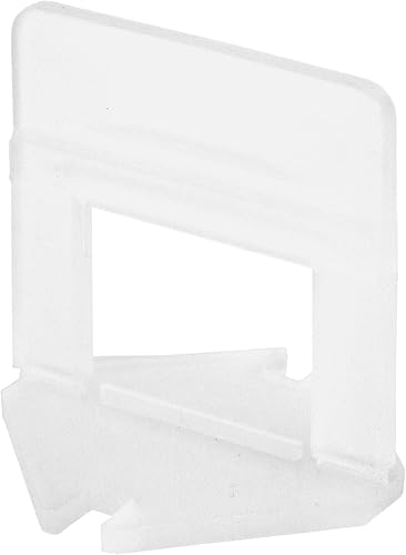 Lantelme 500 Stück Zuglaschen für Fliesen-Nivelliersystem 2 mm Fuge – Verlegehilfe für Fliesenhöhen 3–15 mm – Praktisches Fliesenverlegesystem für exakte Verlegung von Boden- und Wandfliesen - Cheap-Us