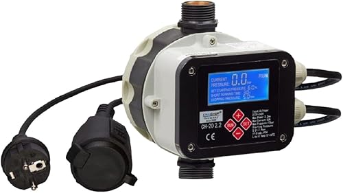 Pumpensteuerung mit LCD Display Digitale einstellbar bis 2,2 kW Druckschalter, Druckwächter CHM GmbH® - Cheap-Us