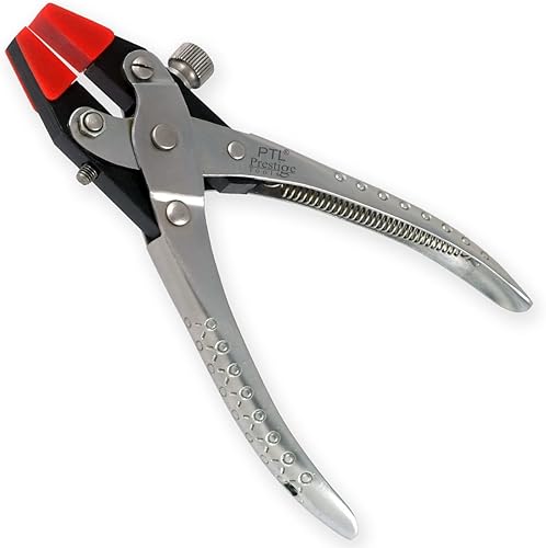 Flachzange mit paralleler Wirkung, verstellbare doppelte Nylonbacken, Schmuckherstellungswerkzeuge, 170 mm, Kunst- und Bastelwerkzeuge mit 1 Paar Ersatz-Ersatzbacken, PTL - Cheap-Us