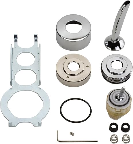 AXOR Ersatzteil Kartusche, mit Griff für AXOR Starck Classic Waschtischarmatur, Chrom - Cheap-Us