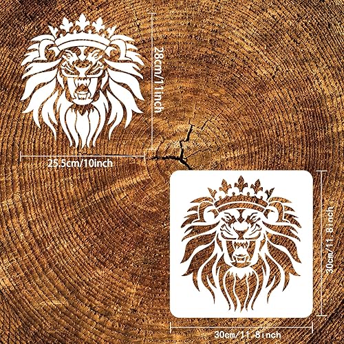 FINGERINSPIRE Katzen Schablone 30x30cm Wiederverwendbare Katzenschablone zum Malen DIY Basteln niedliche Katzenmuster Schablone Tierschablonen zum Malen auf Wand, Möbel, Holz und Papier - Cheap-Us