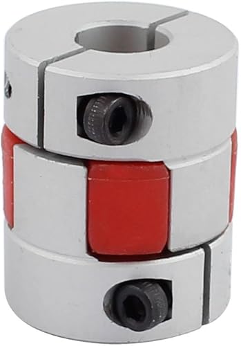 sourcing map 5mm bis 10mm Schaft Pflaumenförmig elastisch Kupplung 25mm Durchmesser 30mm lang DE de - Cheap-Us