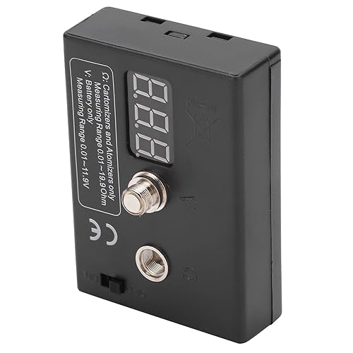 Fafeicy Widerstands OHM Meter, 0,01～20Ω Spulentester, Zum Testen Des Widerstands und Des Brennens Des Zerstäubers, Kann Den Widerstandswert von 510 808D M7 M8, 3V Testen - Cheap-Us