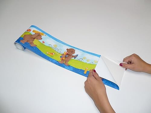 A.S. Création selbstklebende Bordüre Only Borders Borte klassisch floral 5,00 m x 0,13 m creme Made in Germany 895813 8958-13 - Cheap-Us