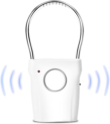 HERCHR Türgriff-Alarm, 120dB Türsensor Door, Window Sensor Alarmanlage, Türalarm Einbruchschutz Für Türgriff Tür Fenster Alarm Sensor Vibrations- Und Touch-Sensor Alarm - Cheap-Us