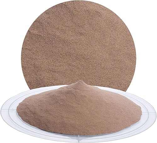 25 kg Granatsand Strahlmittel - Mehrwegstrahlmittel zum Sandstrahlen, zur Graffitientfernung, Sanierung von Sandstein (Granatsand Strahlmittel, 80 mesh 0,180-0,35 mm) - Cheap-Us