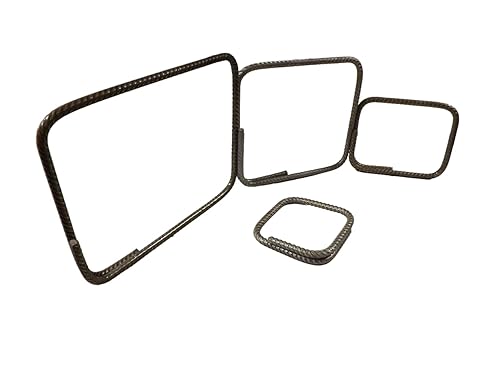 Generisch Betonstahlbügel 8mm 10er A 100-300mm B 100-300mm Bewehrungsstahl (D-8mm G-100x300mm) - Cheap-Us