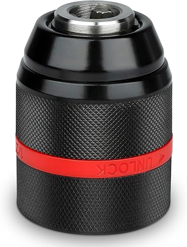 Metall Schnellspannbohrfutter, Schlüsselloses Bohrfutter, 2~13mm Handbohrfutter 1/2-20UNF Selbstspannendes Bohrfutter für Handbohrmaschinen - Cheap-Us