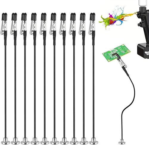 10 Stück Dritte Hand Löten, Magnetische Helfende Hände,Dritte Hand Löten mit Magnetfuß,Platinenhalter,Löthilfe Dritte Hand,Magnetische Lötstation Helfende Hand Modellbau Zubehör für Löten Schmuck - Cheap-Us