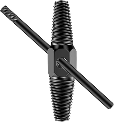 Shallho Doppelkopf Rohrschraubenausdreher, Wasserrohr, Beschädigte Schrauben, Gebrochene Schlitze, Entfernungswerkzeug für 1/2 Zoll und 3/4 Zoll Schläuche Ventil-Wasserhahn - Cheap-Us