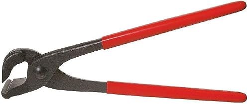 BESSEY Falz-Aufbiegezange D355, gerade Form, Maulbreite 30 mm, Gesamtlänge 250 mm, PVC-beschichteter Griff, Brüniert, Gewicht 0,43 Kg - Cheap-Us
