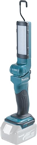 Makita DML801 LED-Akku-Arbeitsleuchte 14,4V-18V (ohne Akku & Ladegerät), max. 240 Lumen, 2 Helligkeitsstufen, Leuchtkopf um 360° schwenkbar - Cheap-Us