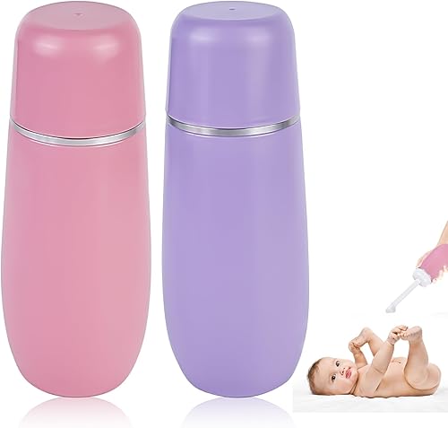 2 Stück Po Dusche Portable Bidet Tragbares Bidet: 400ML Peri Bottle Popodusche Podusche Hand-Reise-Bidet Moderne Po-Dusche Peri Bottle für Postpartale Perinealpflege, Hämorrhoidenbehandlung - Cheap-Us