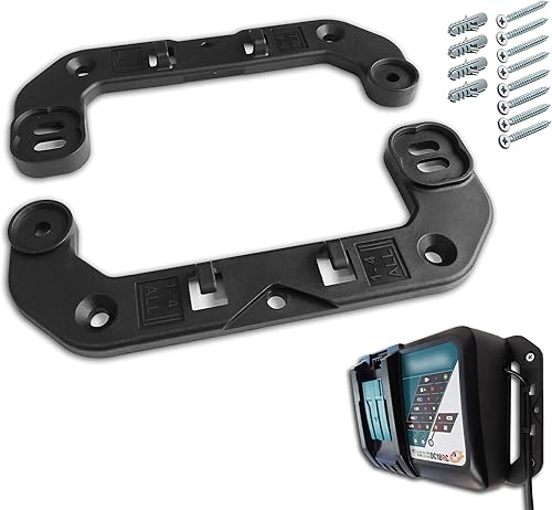 SLE Profi Ladegerät Halter kompatibel für Makita DC18RC Wandhalter Akku Wandhalterung Wand Halter Halterung - Cheap-Us