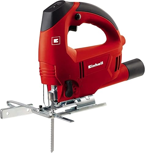 Einhell Stichsäge TC-JS 80 (600 W, max. 80 mm, 45° Schrägschnitt, Hubzahlregelung, 4-Stufen Pendelhub, Absaugadapter, Parallelanschlag) - Cheap-Us