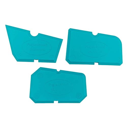 WEFA Fugenprofi Handwerk 3er Set/Fugenglätter, Fugenwerkzeug, Fugenabzieher, Fugenspachtel, Fugenspachtel, Abzieher, Glätter, Silikon - Cheap-Us