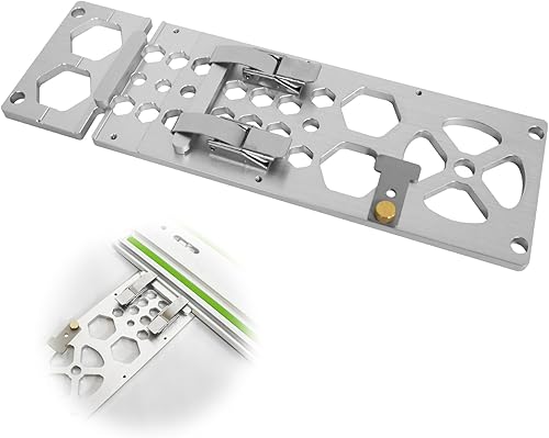 Winkelanschlag aus Aluminium und Rostfreiem Stahl, 340 * 108 * 8mm 90° Rechtwinklige Führungsschiene, Winkelanschlag Führungsschiene für Holzhandwerker - Cheap-Us