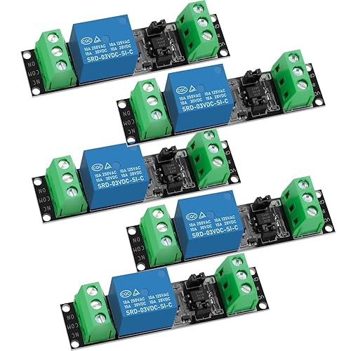 3V 1-Kanal Relais Optokoppler Modul,Relais Opto-Isolation-High-Level-Trigger Modul für Arduino Relais,Relais 3V Modul für IOT ESP8266-Entwicklungsboard - Cheap-Us