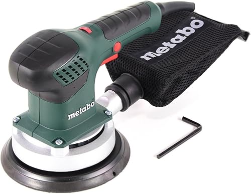 Metabo Exzenterschleifer SXE 3150 (600444000) Karton, Durchmesser des Stütztellers: 150 mm, Leerlaufdrehzahl: 4000 - 12000 /min, Nennaufnahmeleistung: 310 W - Cheap-Us