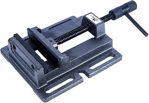 TOPWAY Bohrmaschinen-Schraubstock Säulentisch Bohrschraubstock 4' 100mm Professionelle Präzision Deutscher Typ für Werkstatt-Fräsmaschinen 403254 - Cheap-Us