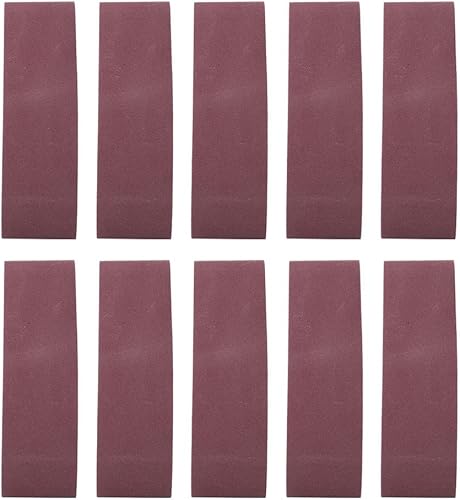 Schleifband, Aluminiumoxid-Bandschleifpapier, Schleifband Für Bandschleiferteile Körnung 240–1000(10 Stück 533 X 75 Mm 1000#) - Cheap-Us