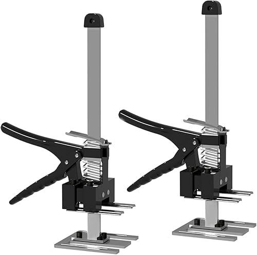 2 Stück 38.8cm Arbeitssparende Heber Mit Skala, Arbeitssparende Hebebühnen, Fliesenheber bis zu 240KG, Höhenregler für die Verlegung von Bodenbelägen, Fliesen, Schlafzimmertüren und Schranktüren (2) - Cheap-Us