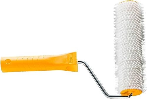HARDY Entlüfterwalze Entlüftungswalze Enlüfterrolle Entlüfterroller Stachelwalze 250mm Dorn 11mm - Cheap-Us