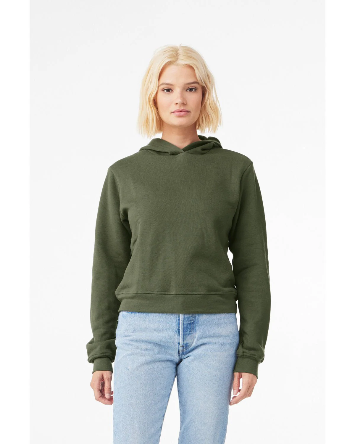 7519-Bella + Canvas-MILITARY GREEN - Cheap-Us