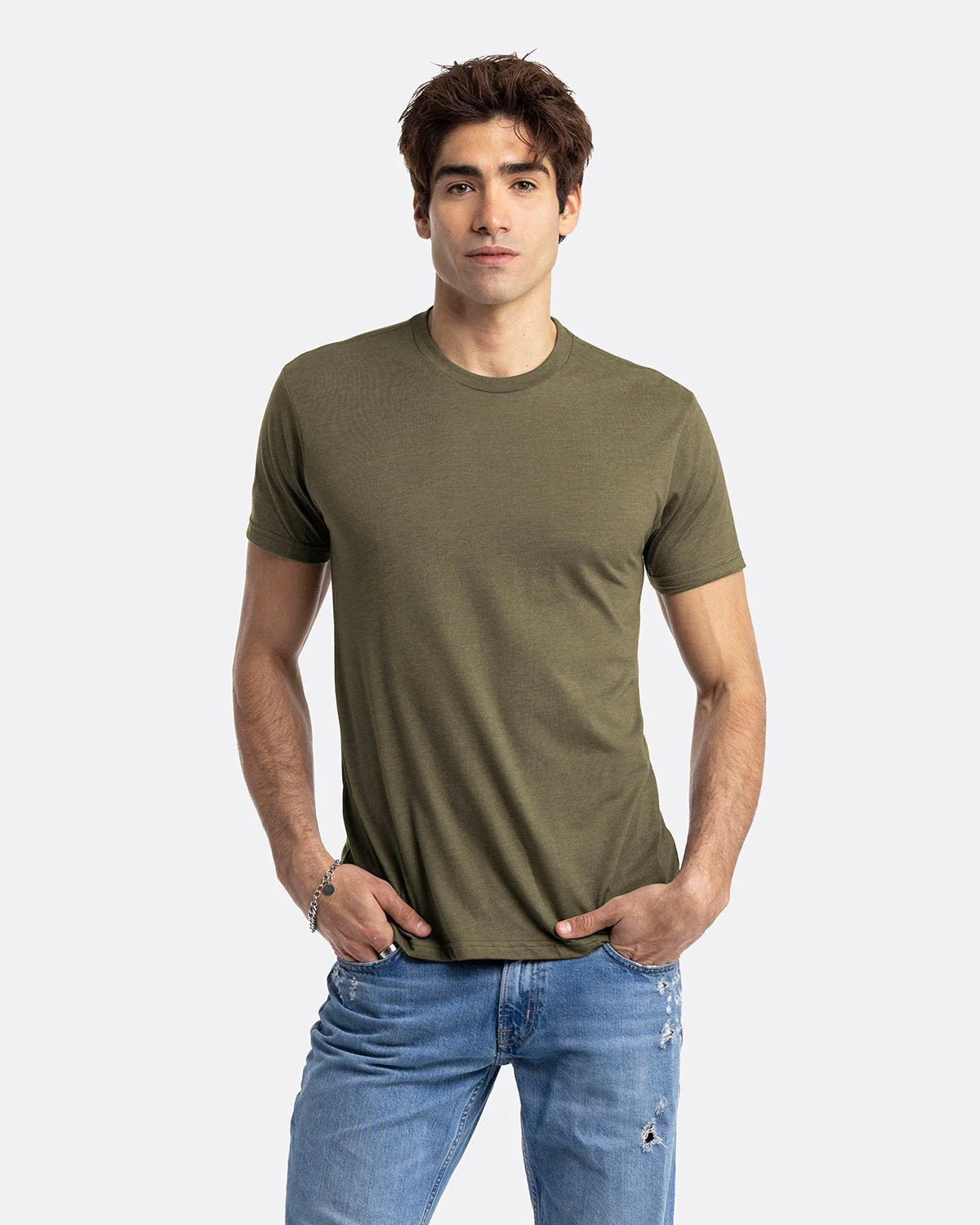 N6210-Next Level Apparel-MILITARY GREEN - Cheap-Us