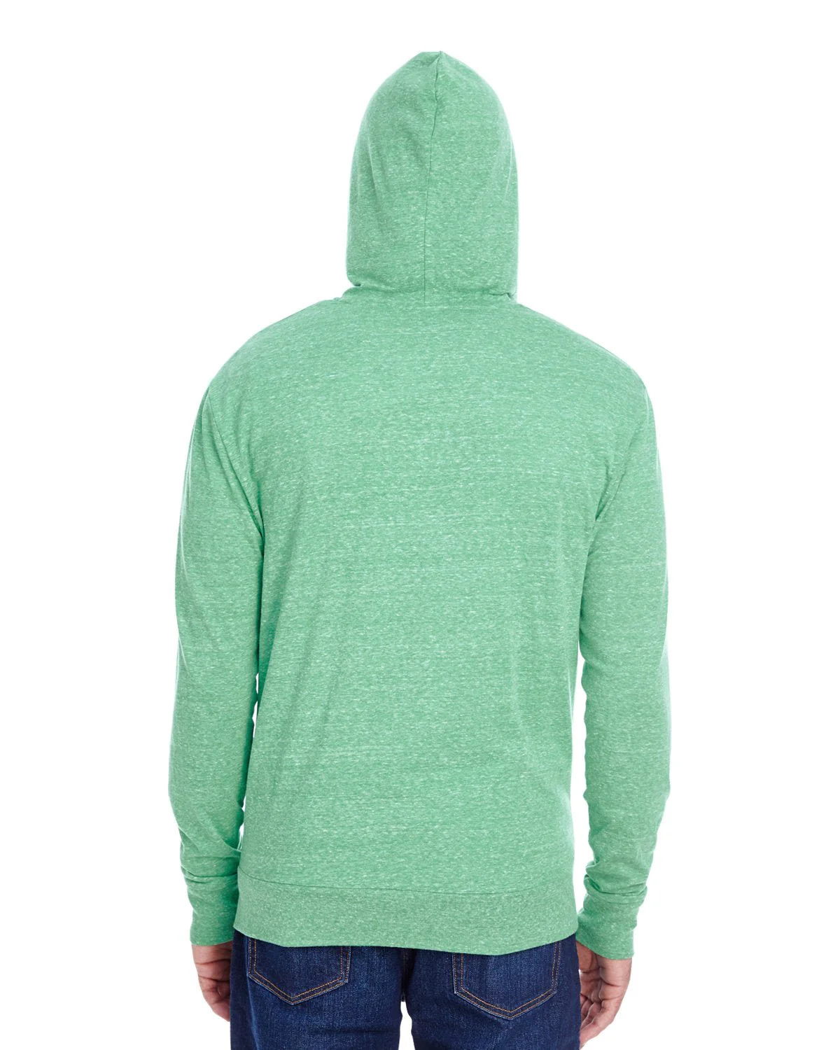 302Z-Threadfast Apparel-GREEN TRIBLEND - Cheap-Us