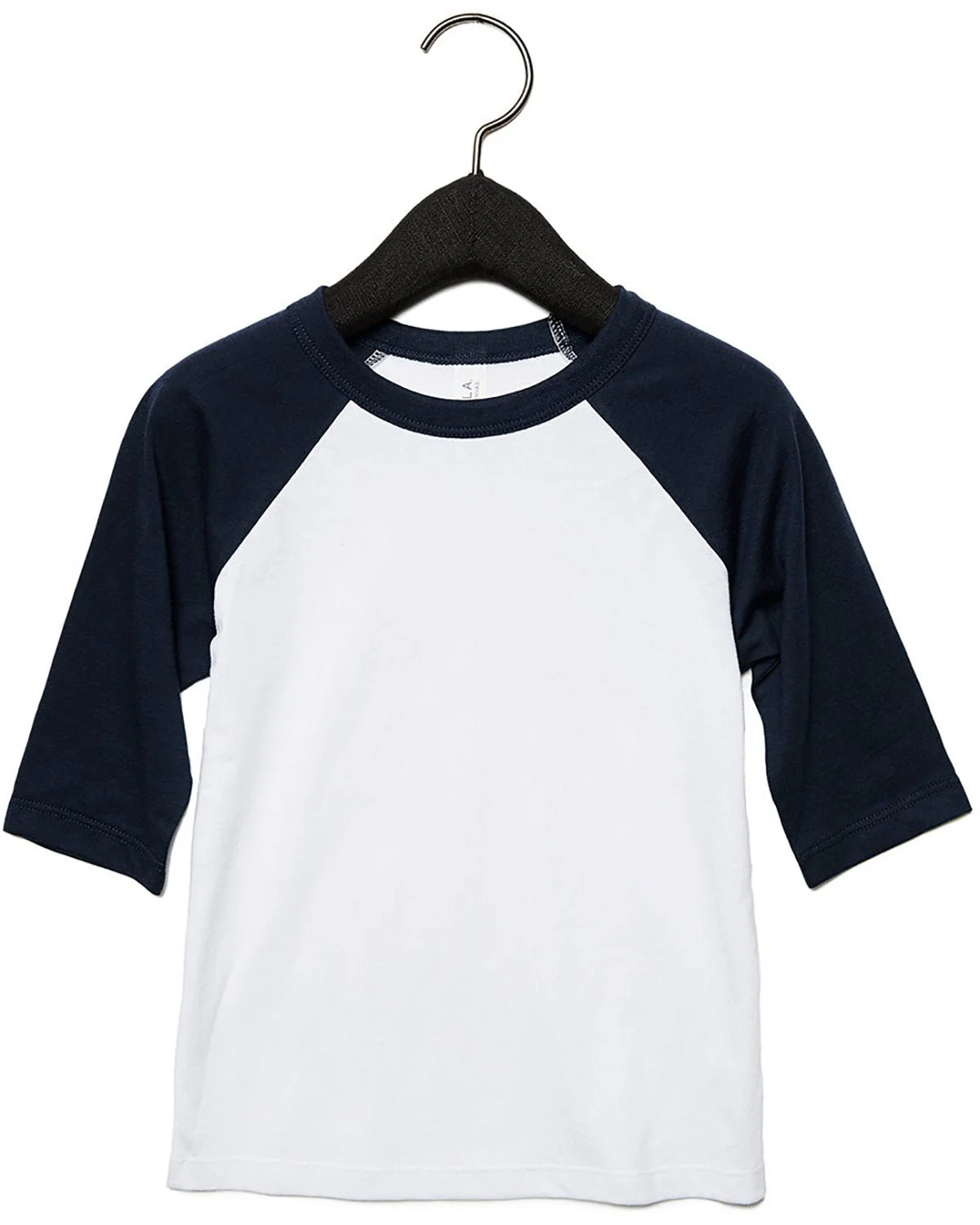3200T-Bella + Canvas-WHITE/ NAVY - Cheap-Us