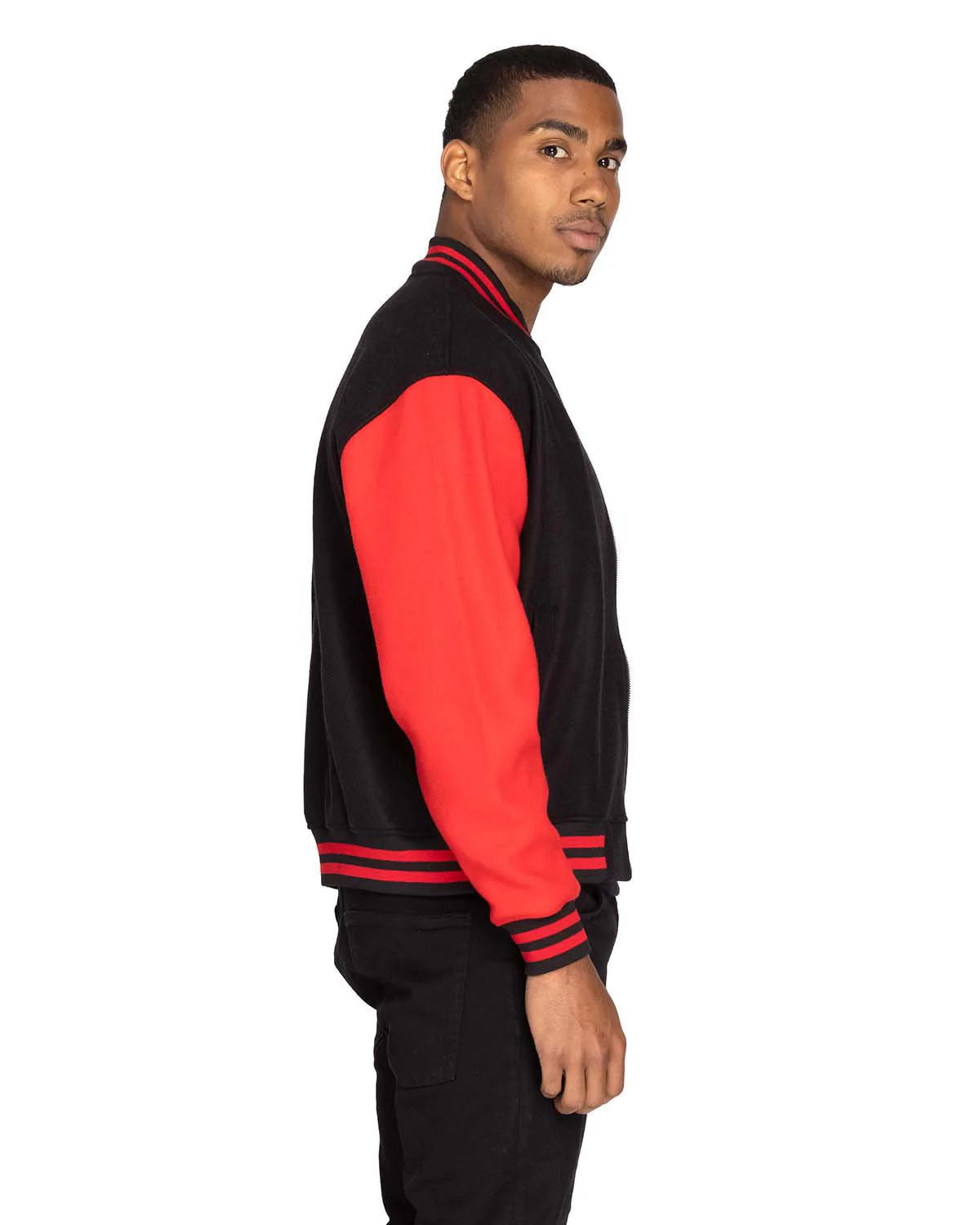 364J-Threadfast Apparel-BLACK/ RED - Cheap-Us