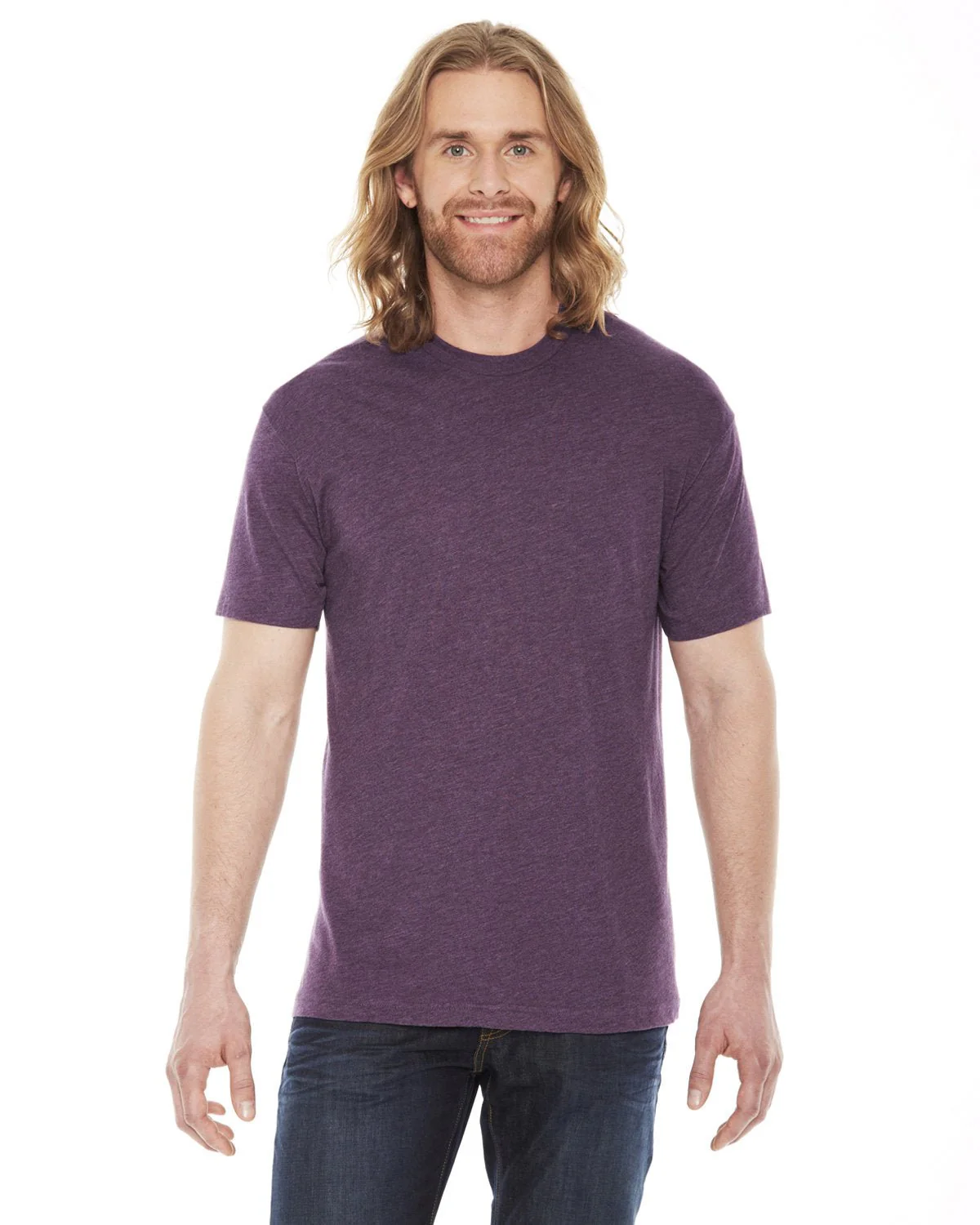 BB401W-American Apparel-HEATHER PLUM - Cheap-Us