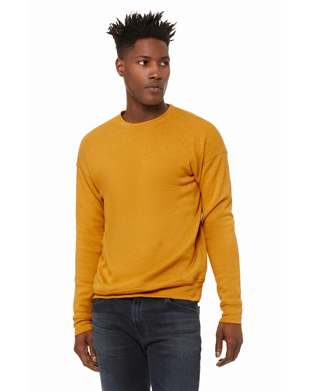3945-Bella + Canvas-HEATHER MUSTARD - Cheap-Us