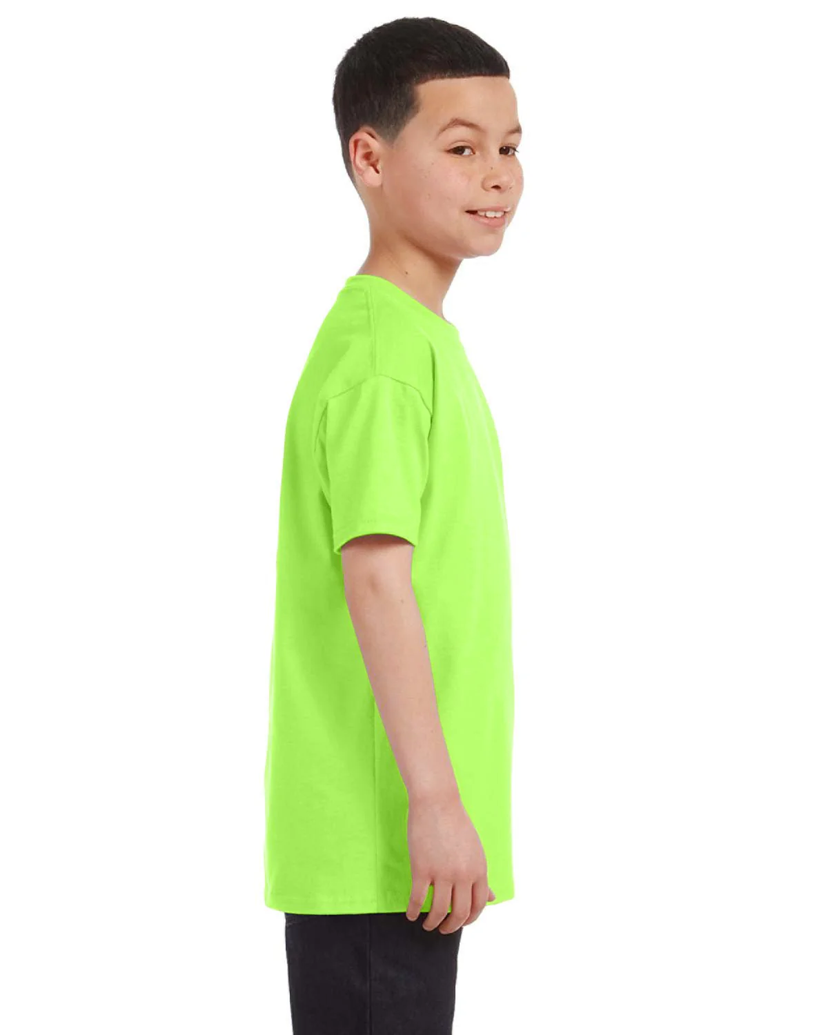 G500B-Gildan-NEON GREEN - Cheap-Us
