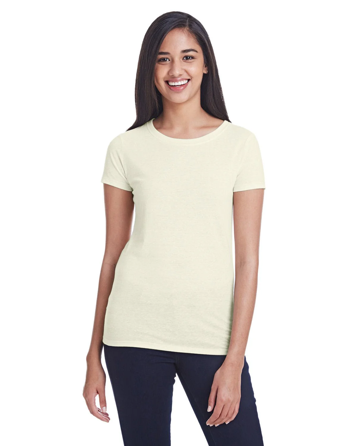 202A-Threadfast Apparel-CREAM TRIBLEND - Cheap-Us